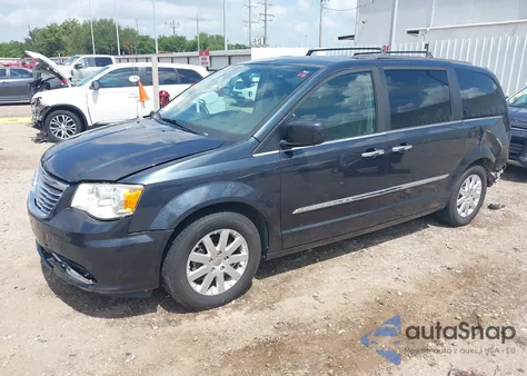 2014 Chrysler Town & Country Touring z USA, uszkodzony, nr VIN 2C4RC1BG9ER454226